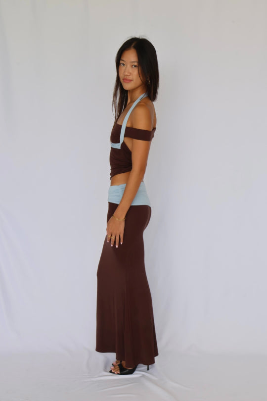 Chocolate/Blue