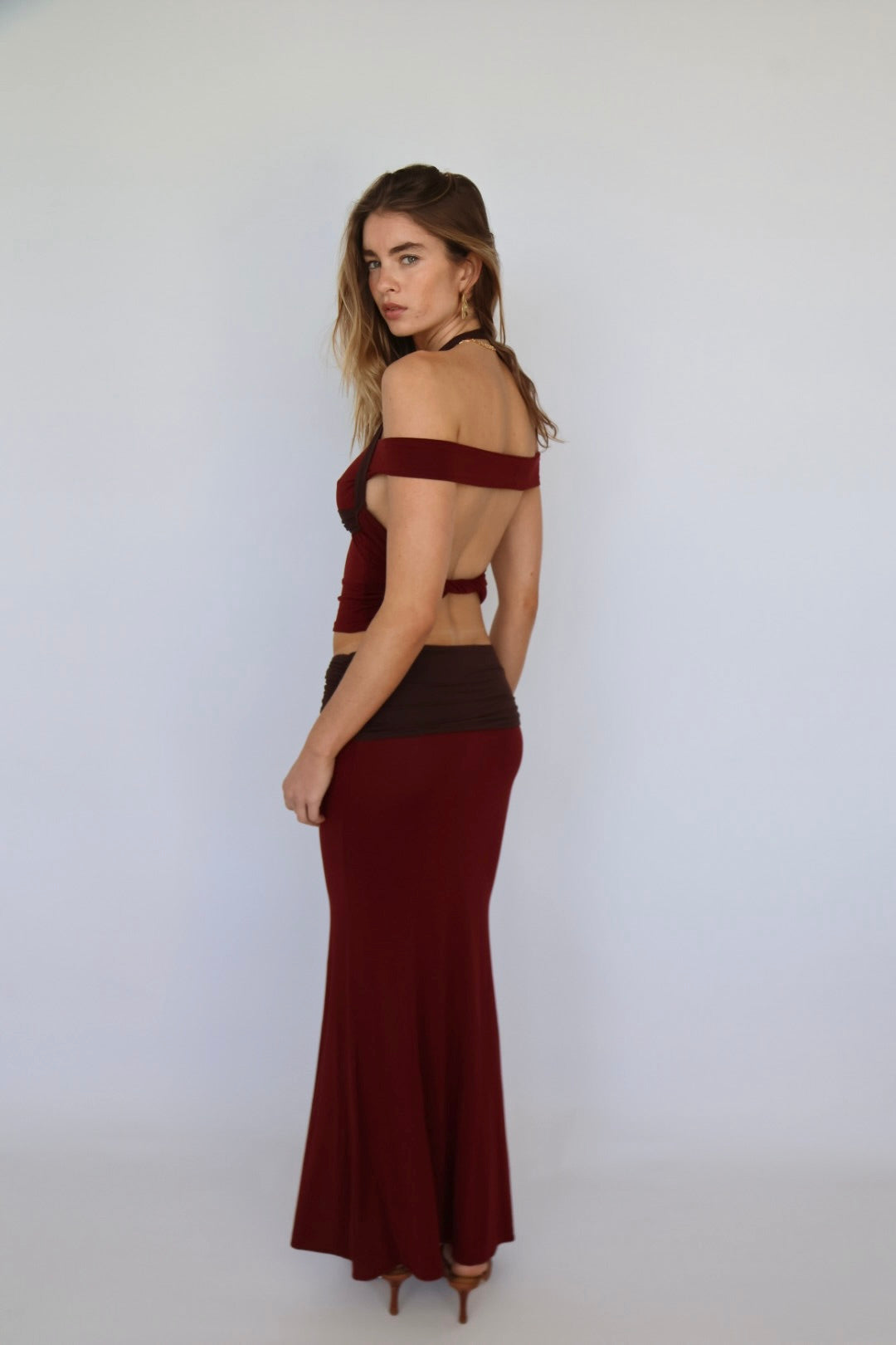 Burgundy/Chocolate