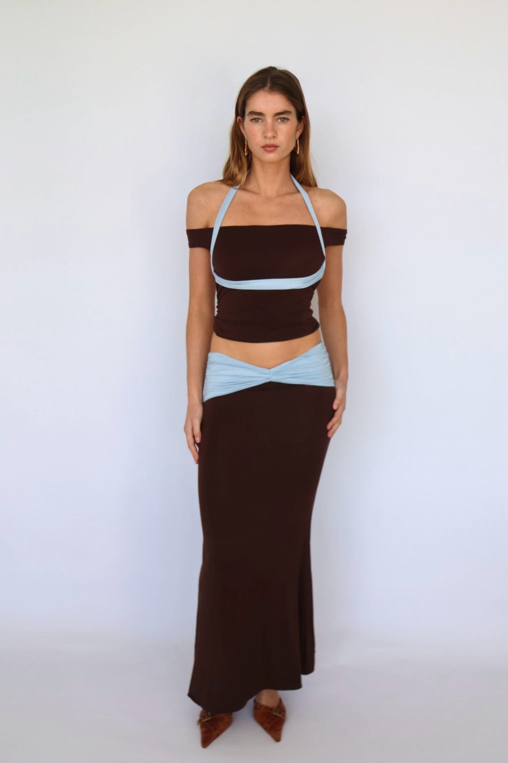Chocolate/Blue