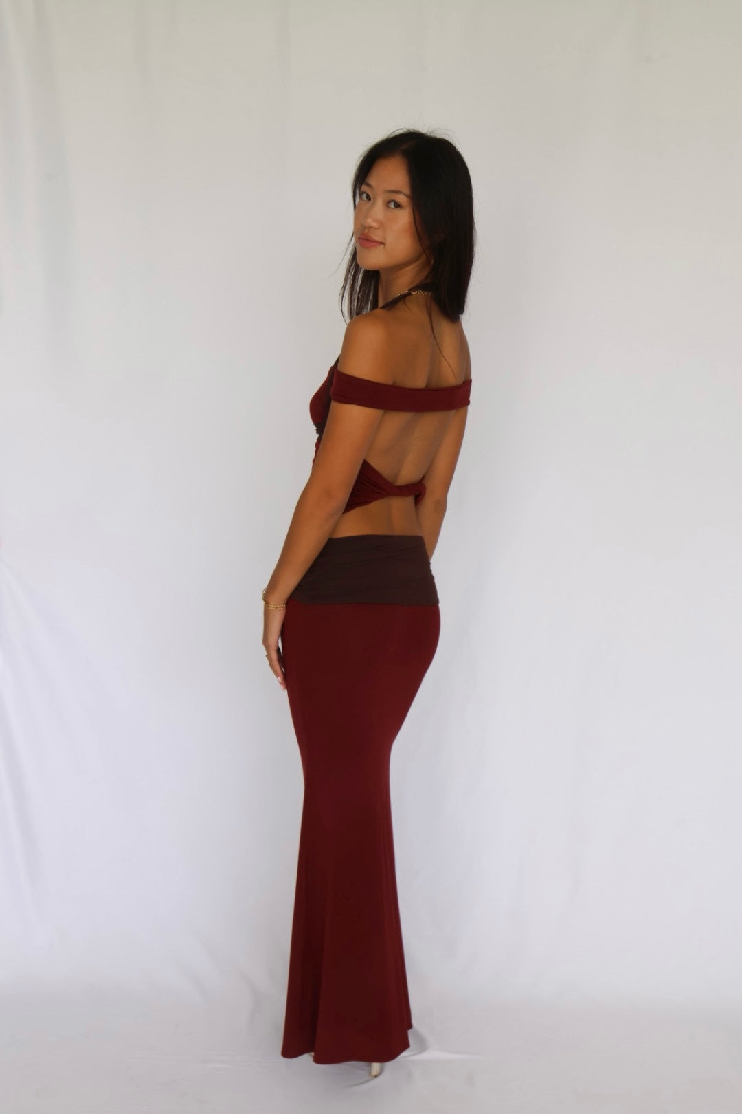 Burgundy/Chocolate