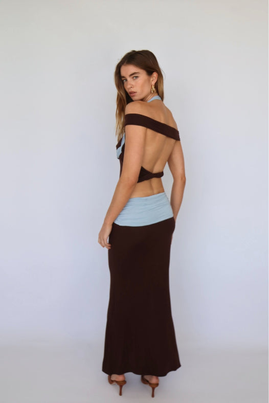 Chocolate/Blue