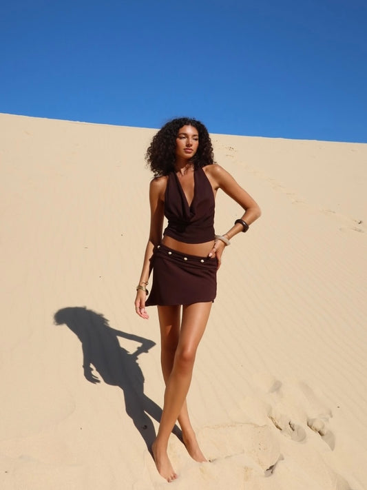 Belle Asym Mini Skirt